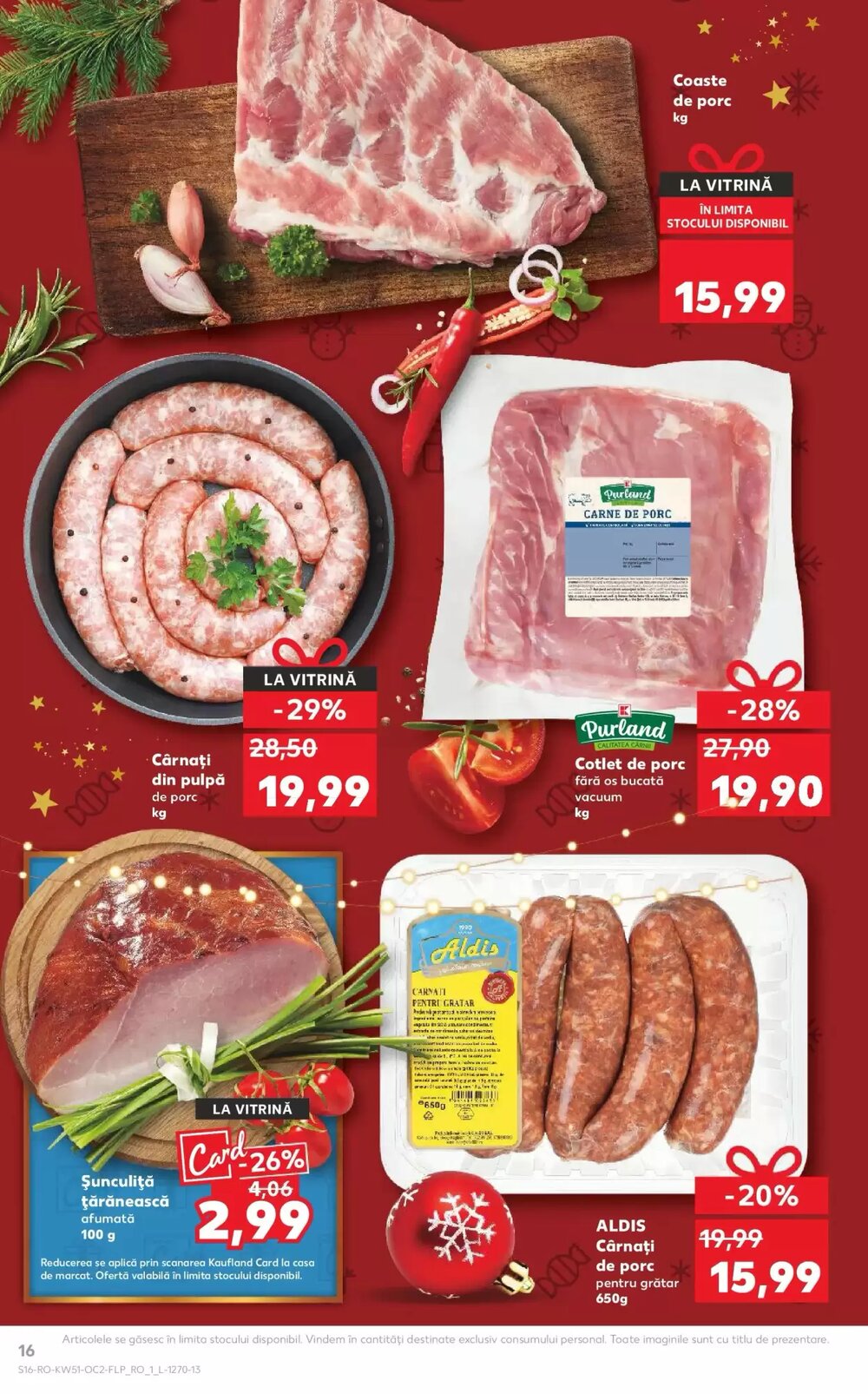 Catalogul cu oferte Kaufland valabil de la 17.12.2025 - Pagina 16.