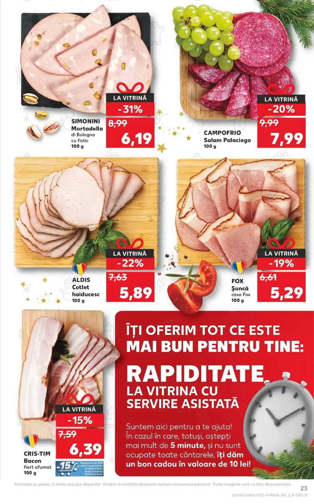 Catalogul cu oferte Kaufland valabil de la 17.12.2025 - Pagina 23.