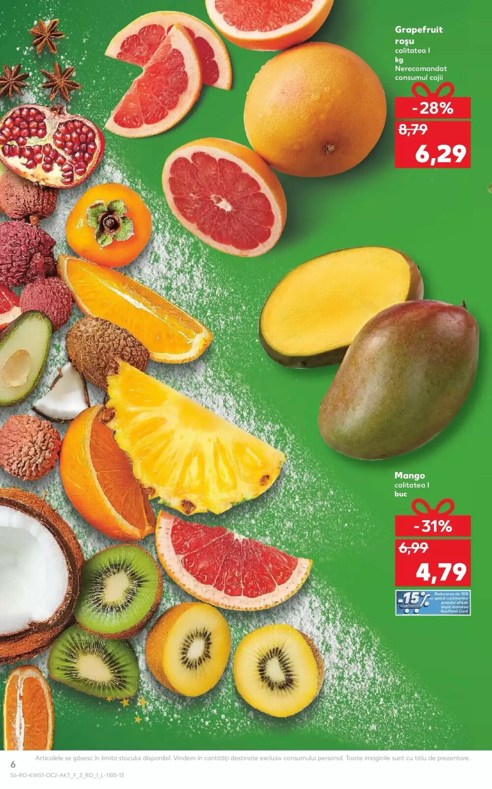 Catalogul cu oferte Kaufland valabil de la 17.12.2025 - Pagina 6.