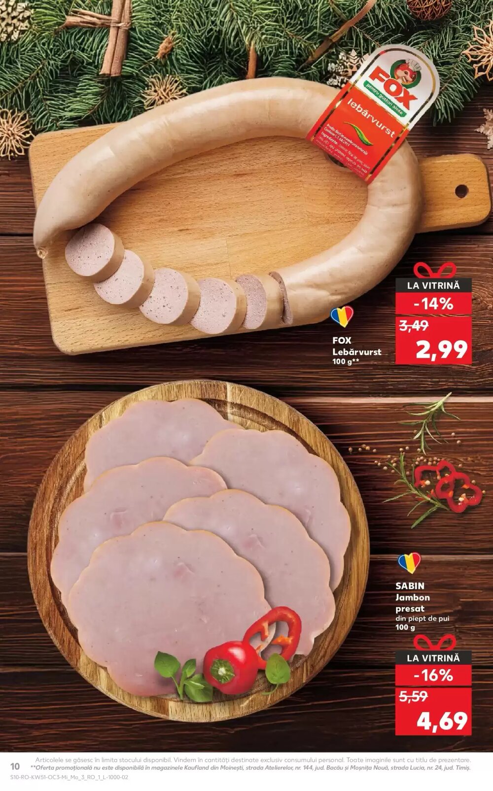 Catalogul cu oferte Kaufland valabil de la 17.12.2025 - Pagina 10.