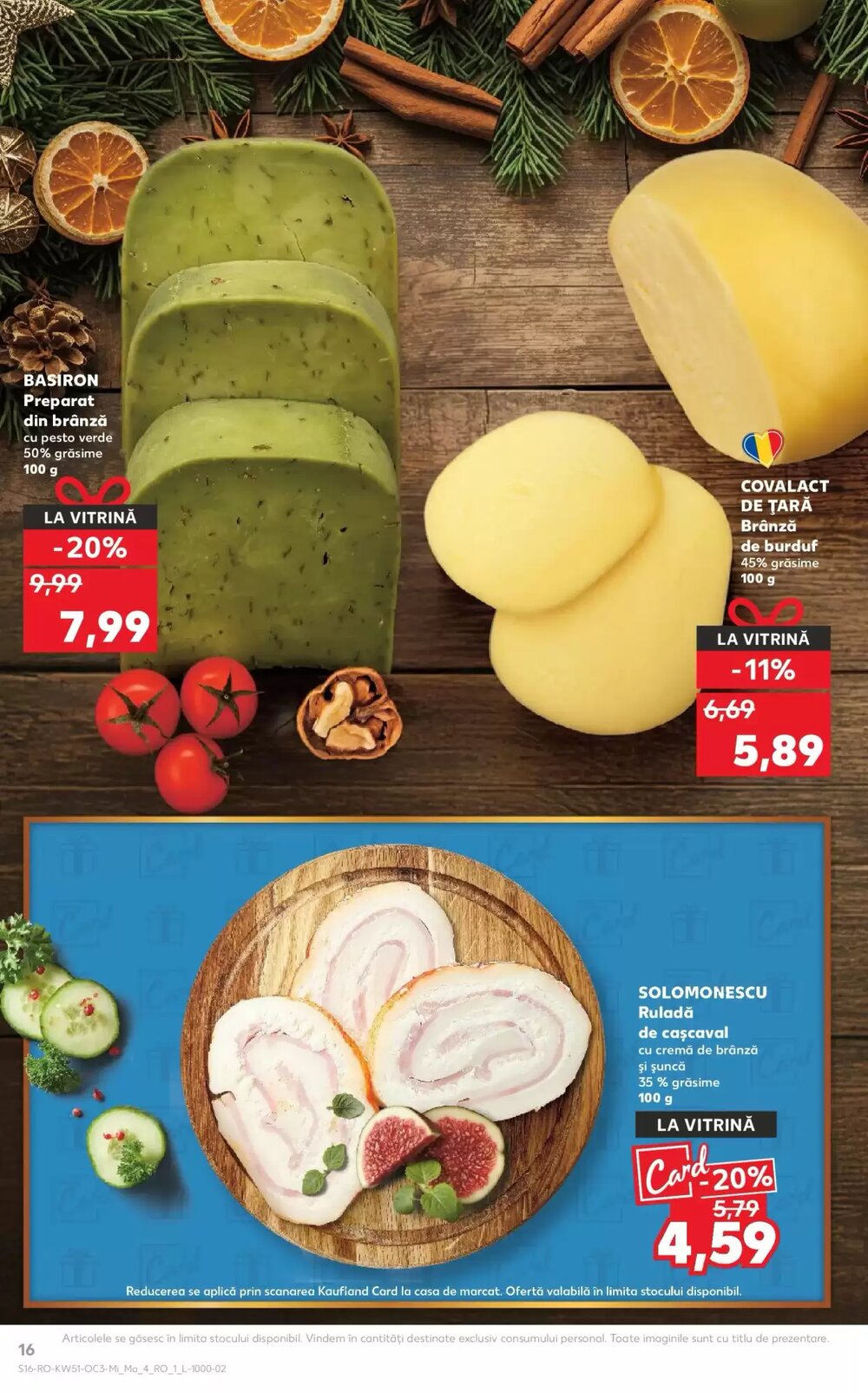 Catalogul cu oferte Kaufland valabil de la 17.12.2025 - Pagina 16.