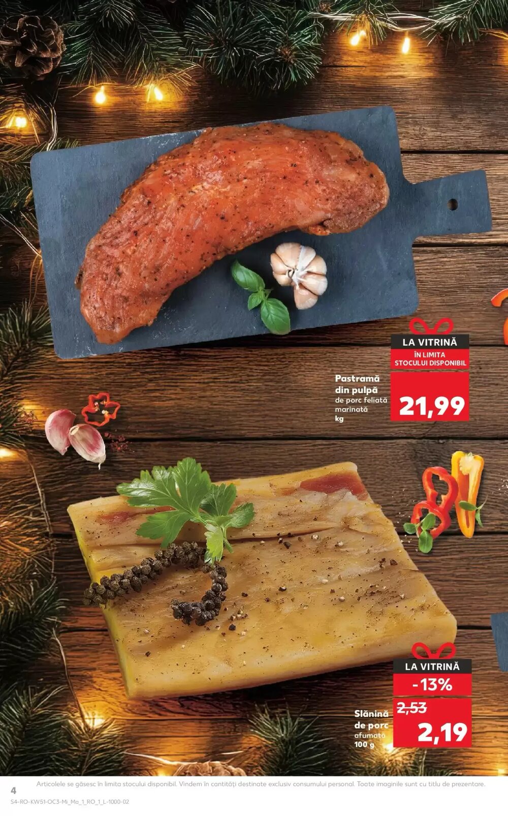 Catalogul cu oferte Kaufland valabil de la 17.12.2025 - Pagina 4.