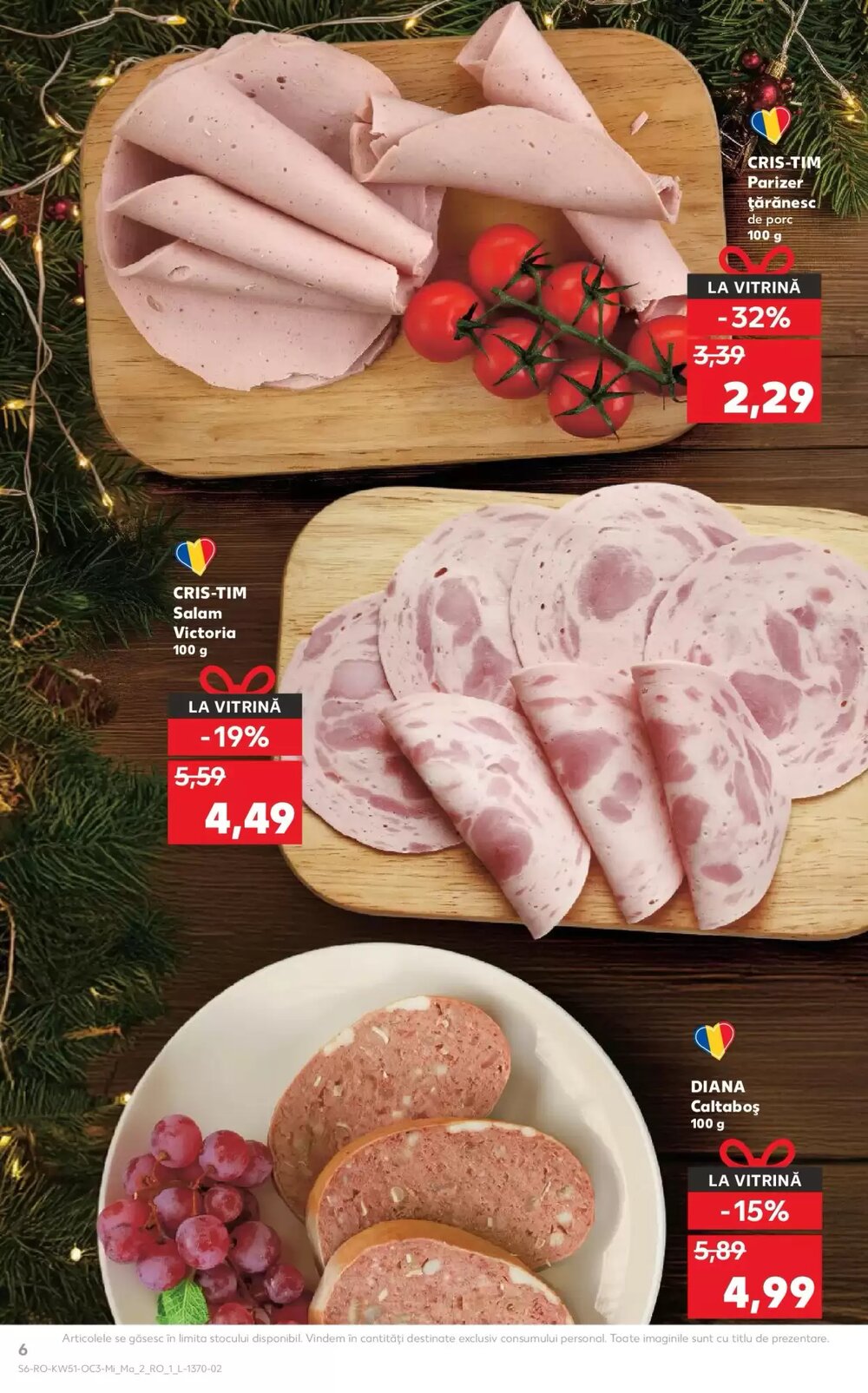 Catalogul cu oferte Kaufland valabil de la 17.12.2025 - Pagina 6.