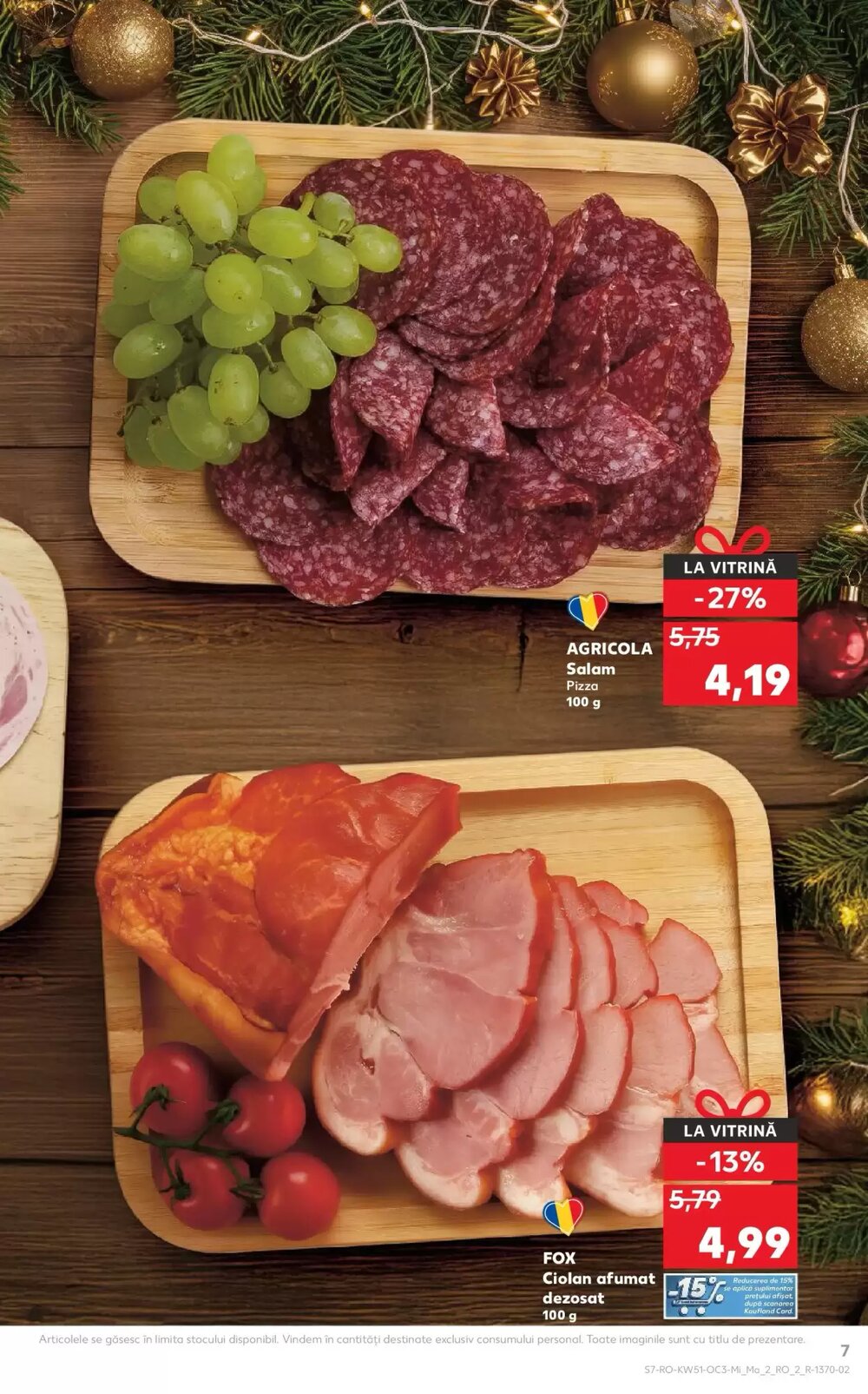 Catalogul cu oferte Kaufland valabil de la 17.12.2025 - Pagina 7.