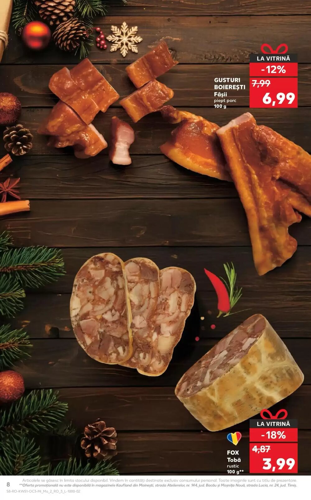 Catalogul cu oferte Kaufland valabil de la 17.12.2025 - Pagina 8.