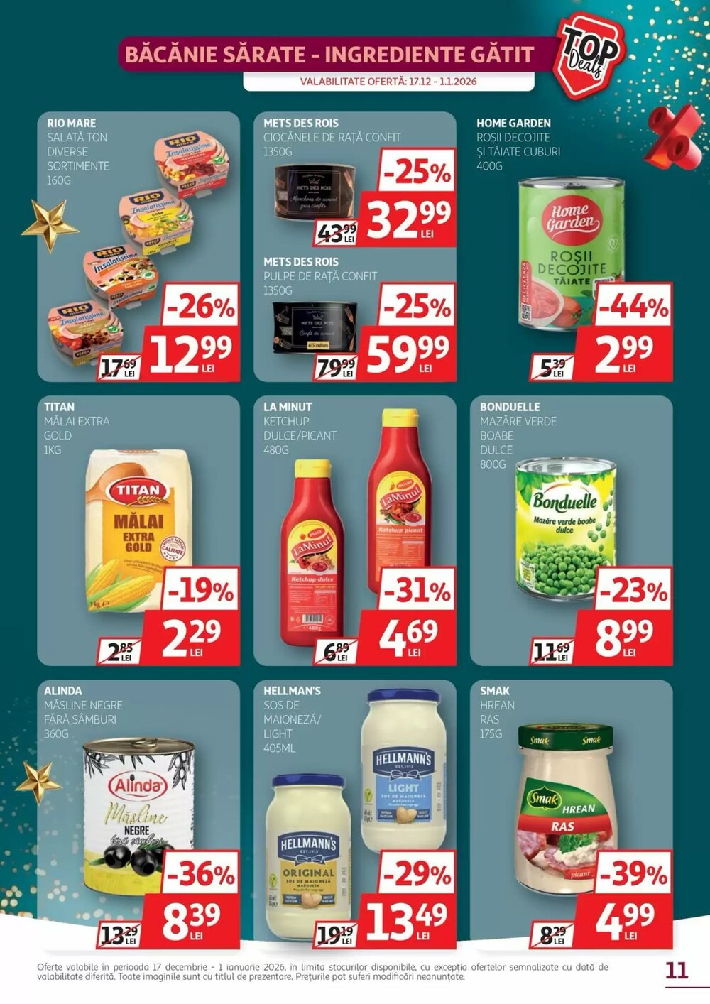 Catalogul cu oferte Auchan valabil de la 17.12.2025 - Pagina 11.