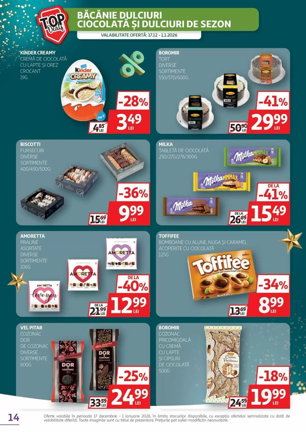 Catalogul cu oferte Auchan valabil de la 17.12.2025 - Pagina 14.