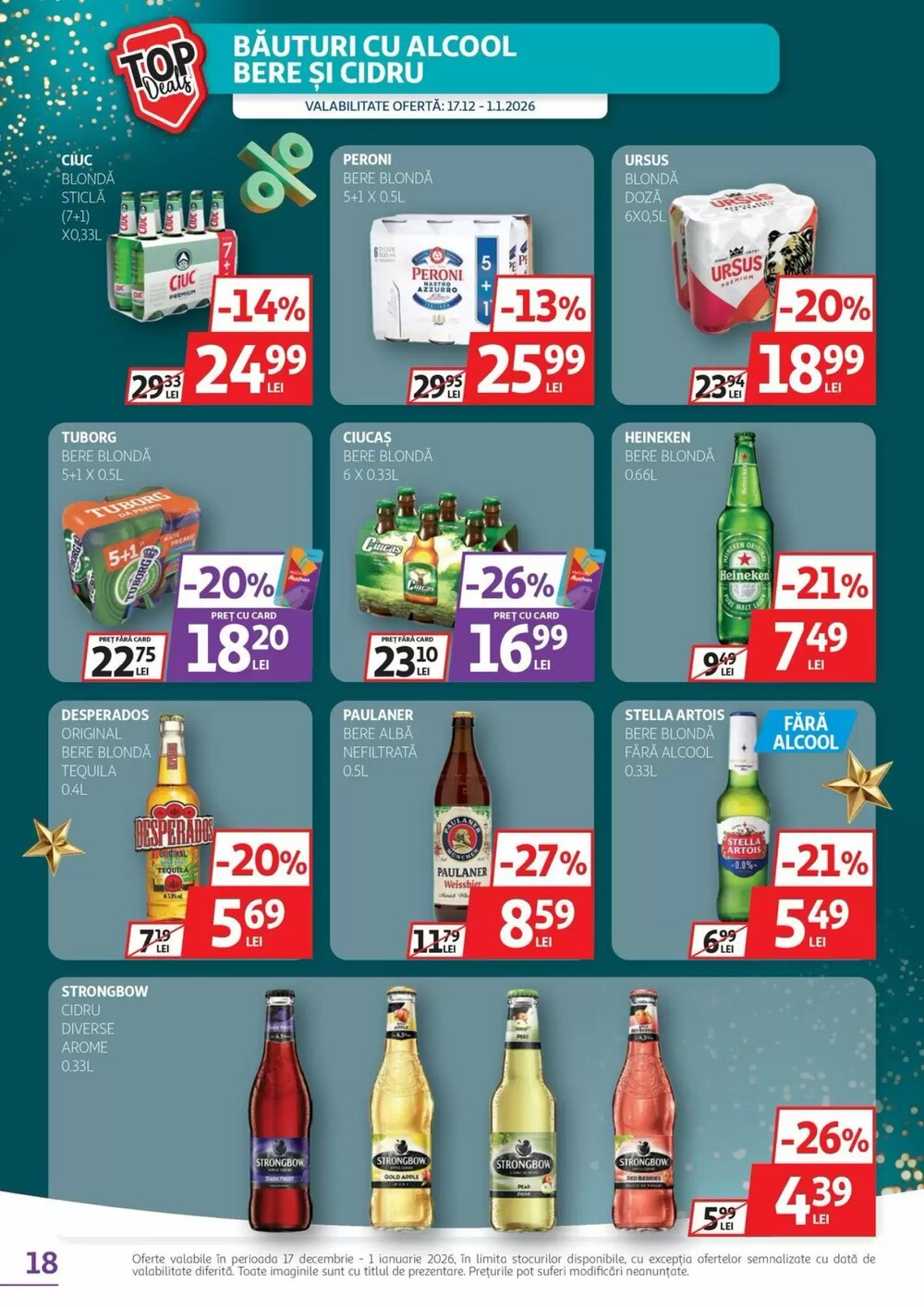 Catalogul cu oferte Auchan valabil de la 17.12.2025 - Pagina 18.