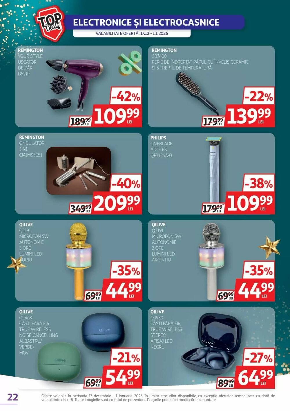 Catalogul cu oferte Auchan valabil de la 17.12.2025 - Pagina 22.