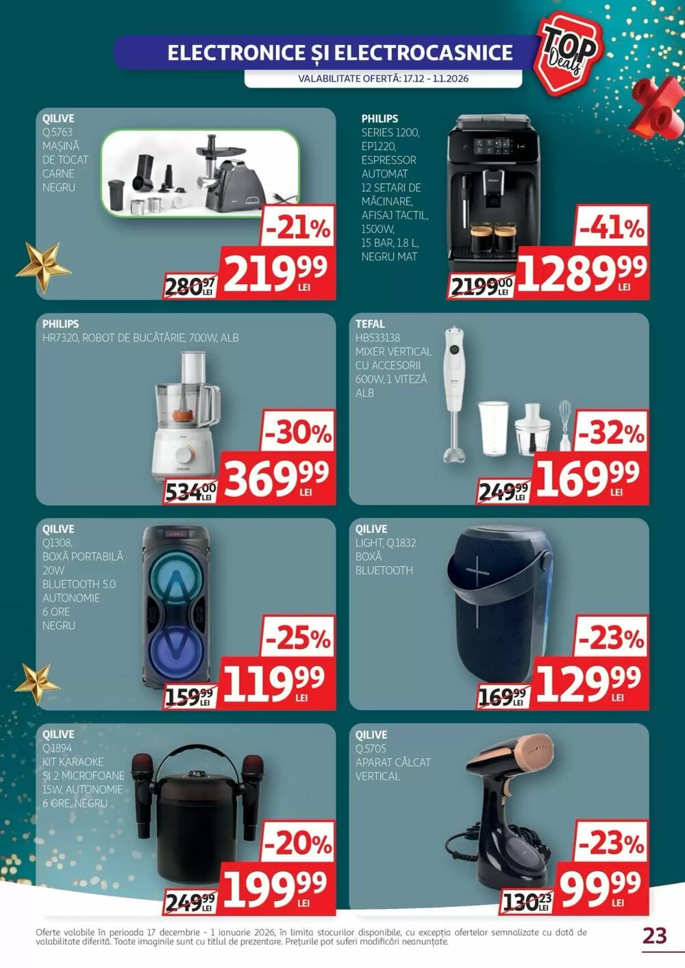 Catalogul cu oferte Auchan valabil de la 17.12.2025 - Pagina 23.