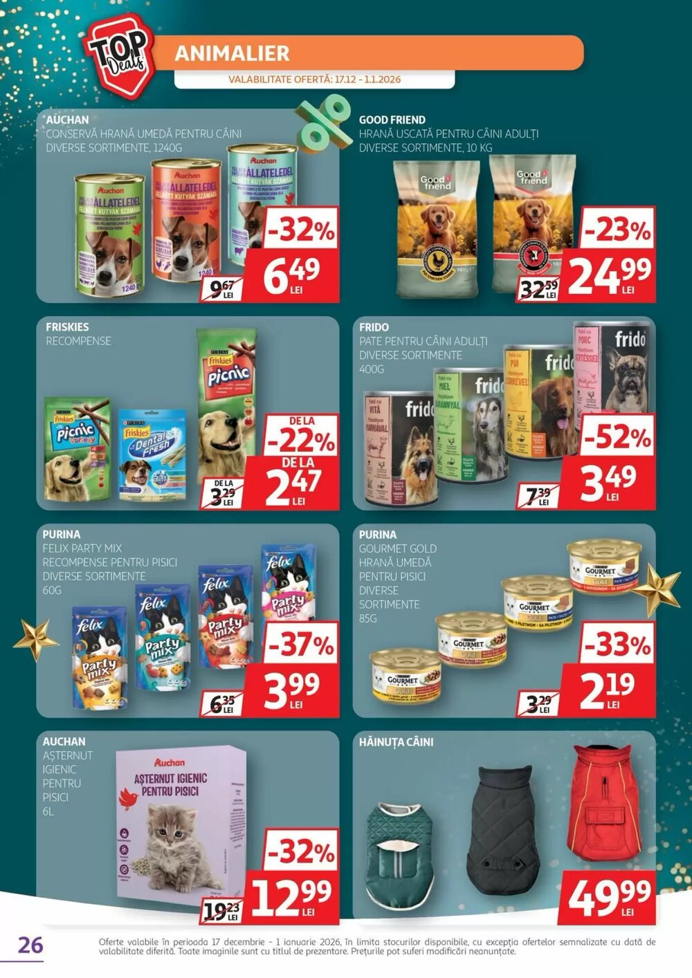 Catalogul cu oferte Auchan valabil de la 17.12.2025 - Pagina 26.
