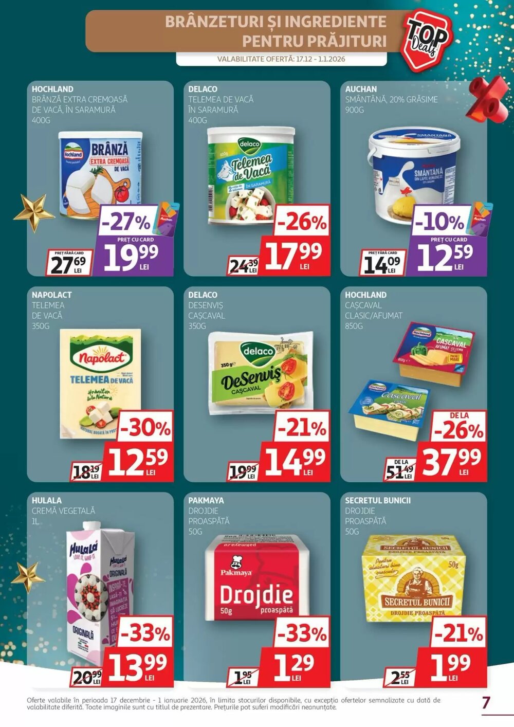 Catalogul cu oferte Auchan valabil de la 17.12.2025 - Pagina 7.