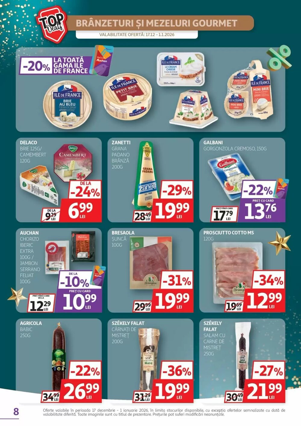 Catalogul cu oferte Auchan valabil de la 17.12.2025 - Pagina 8.