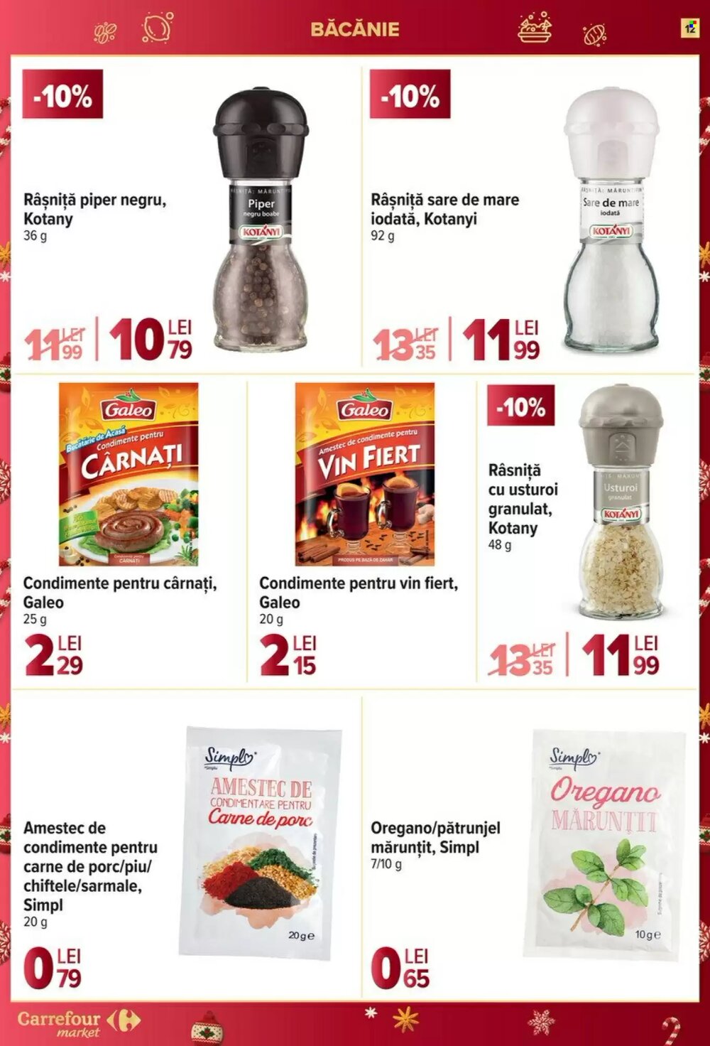 Catalogul cu oferte Carrefour Market valabil de la 17.12.2025 - Pagina 12.