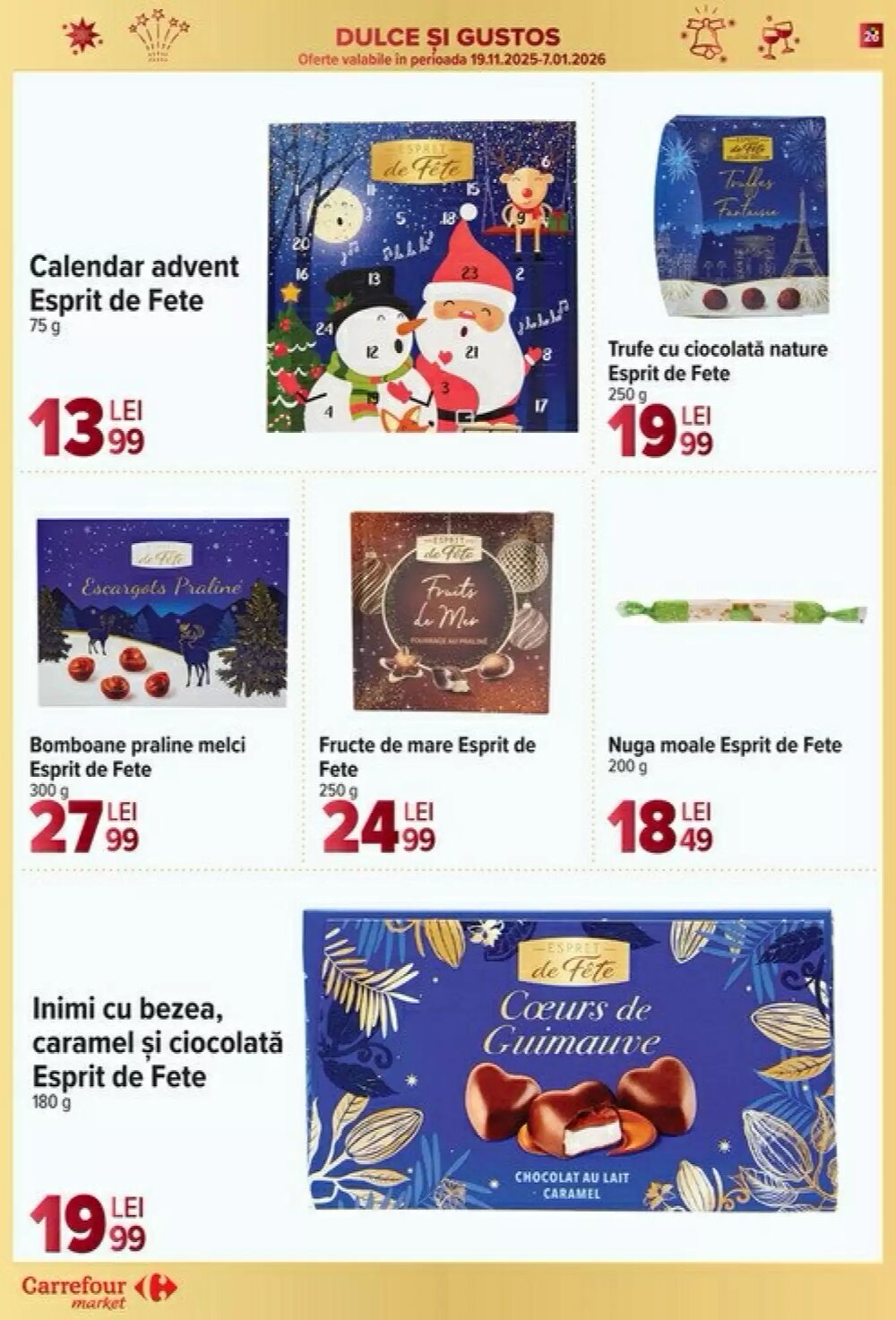 Catalogul cu oferte Carrefour Market valabil de la 17.12.2025 - Pagina 26.