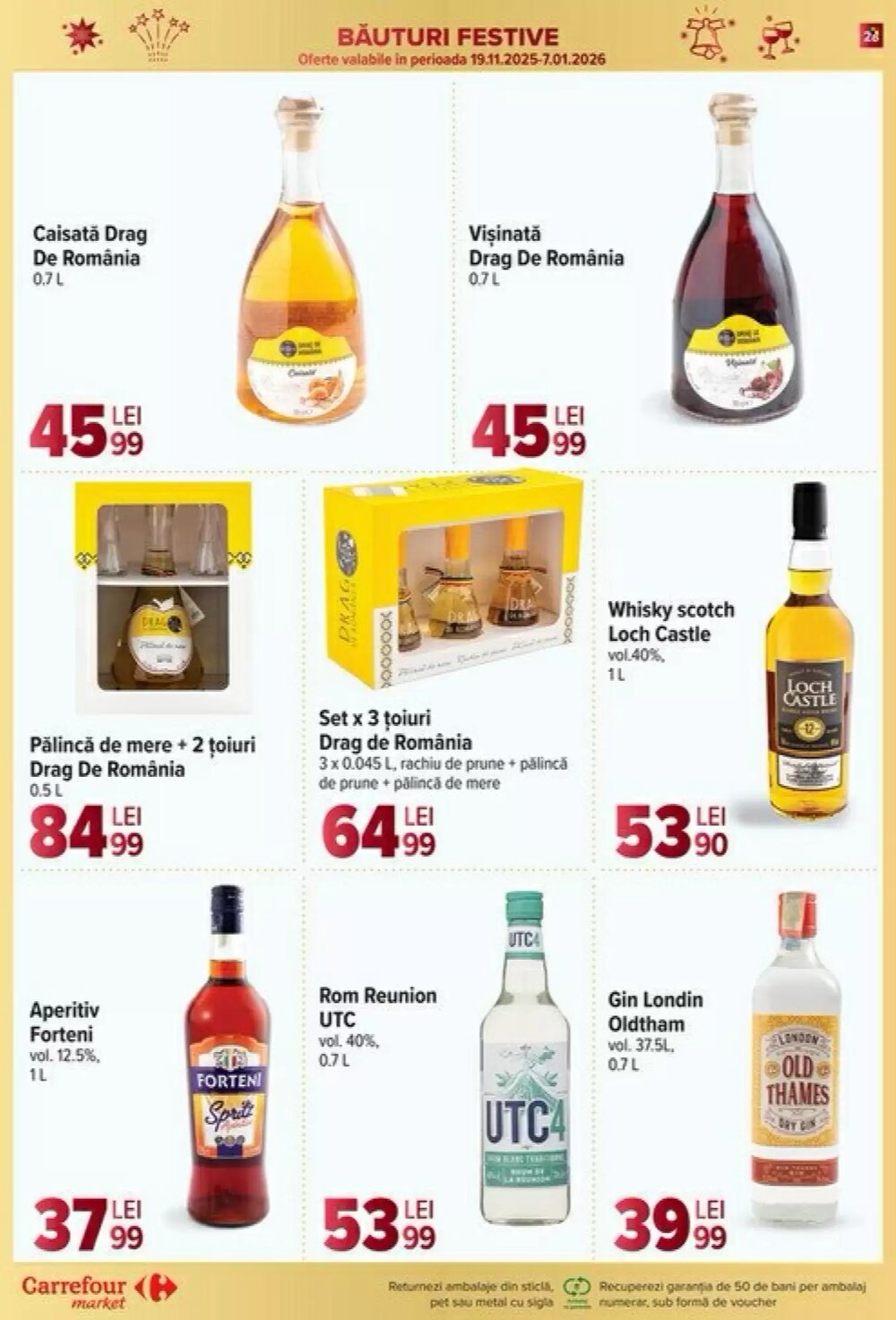 Catalogul cu oferte Carrefour Market valabil de la 17.12.2025 - Pagina 28.