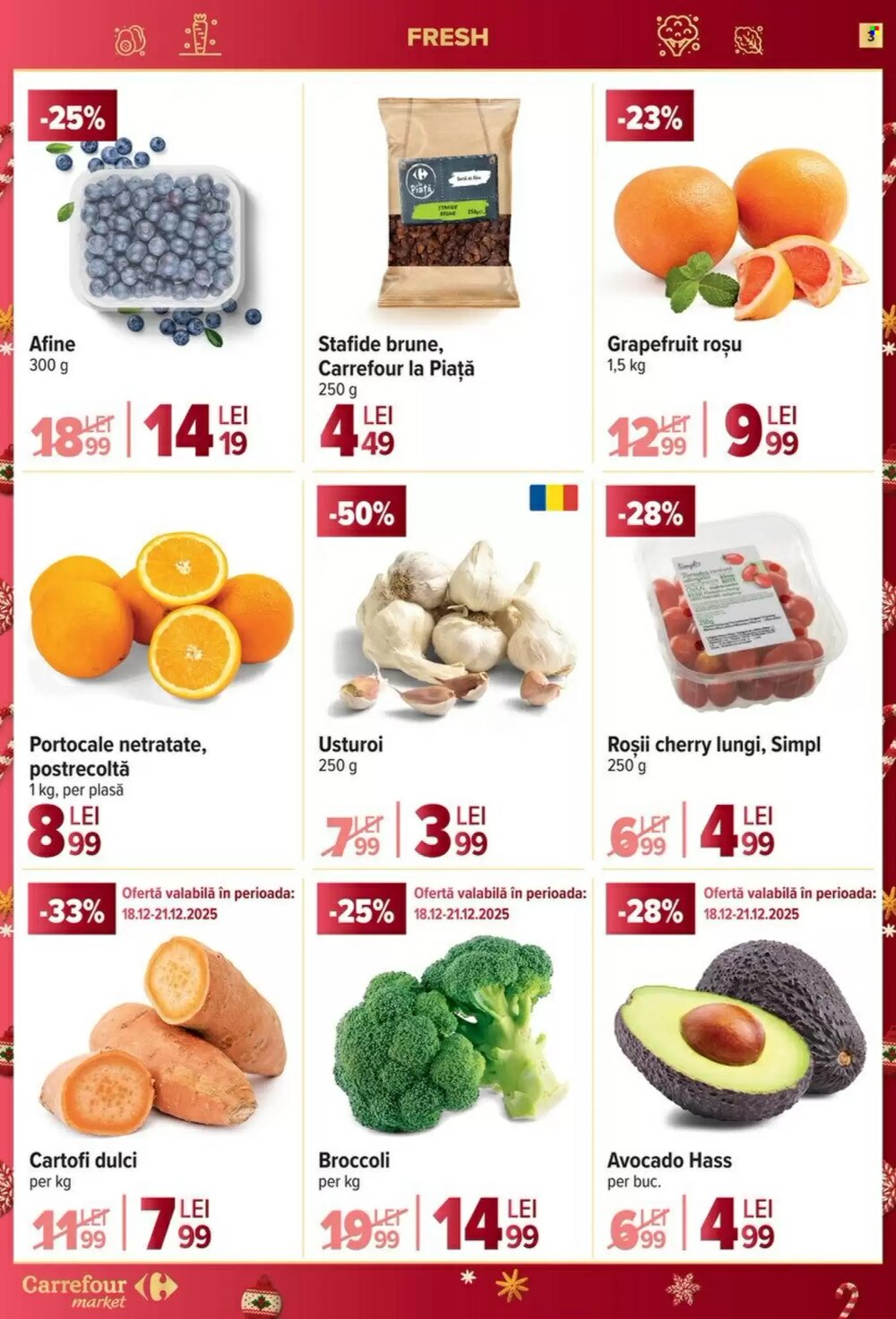 Catalogul cu oferte Carrefour Market valabil de la 17.12.2025 - Pagina 3.