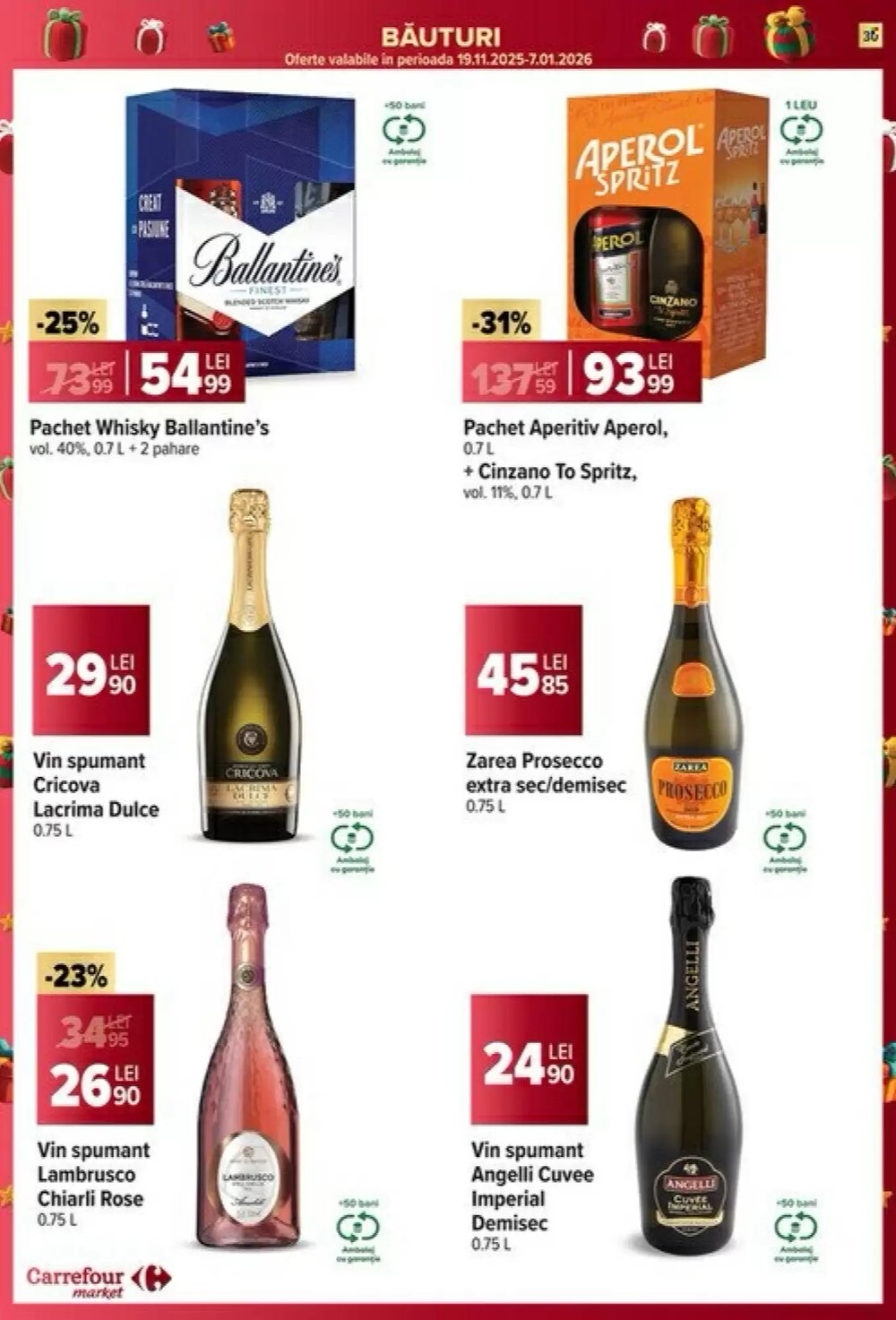 Catalogul cu oferte Carrefour Market valabil de la 17.12.2025 - Pagina 30.