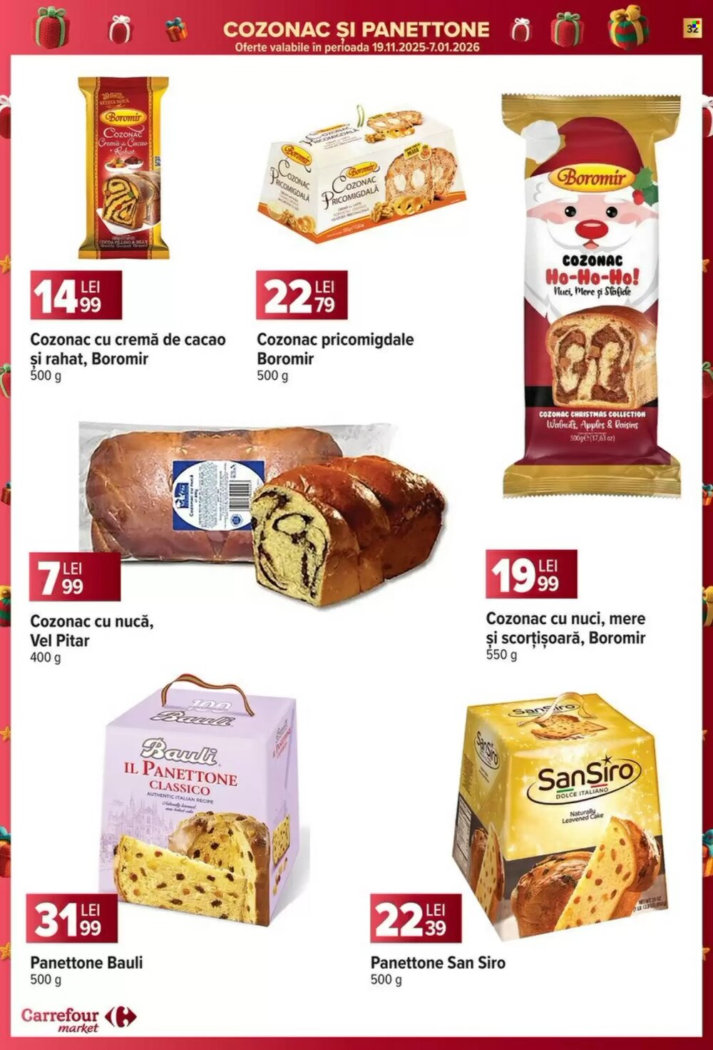 Catalogul cu oferte Carrefour Market valabil de la 17.12.2025 - Pagina 32.