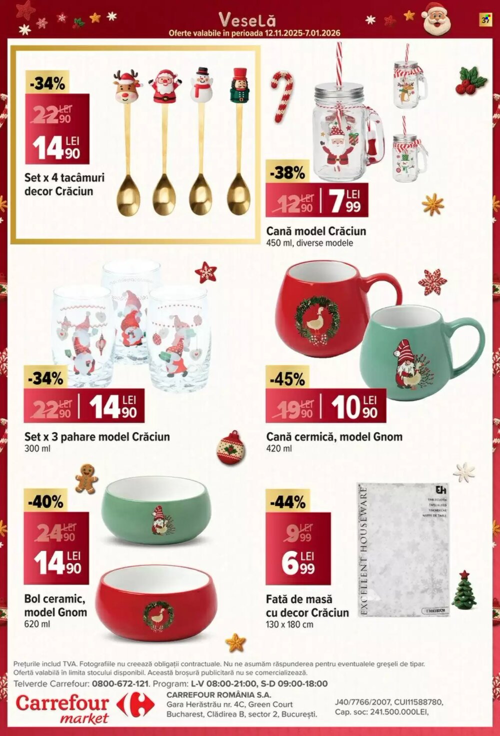 Catalogul cu oferte Carrefour Market valabil de la 17.12.2025 - Pagina 37.