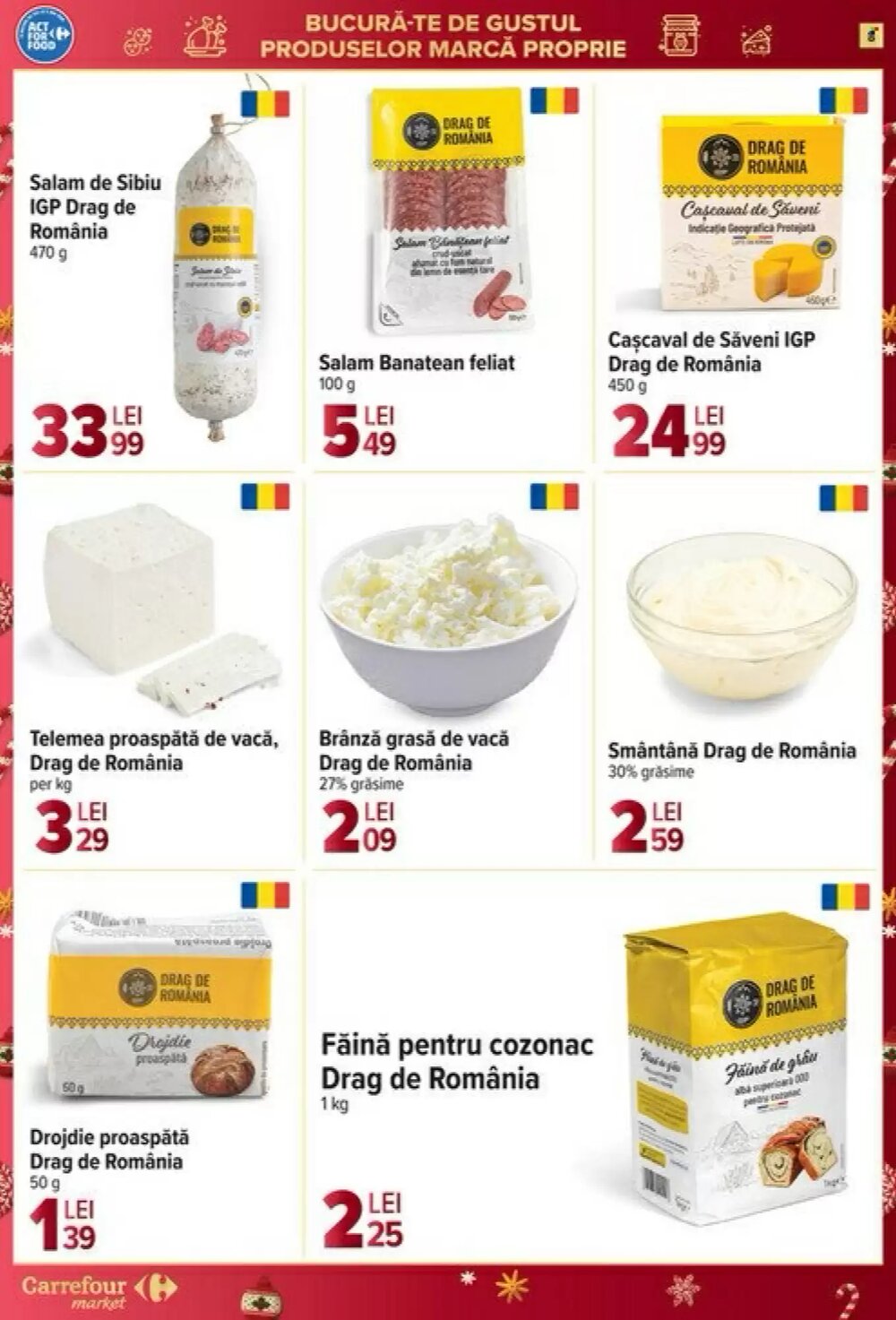 Catalogul cu oferte Carrefour Market valabil de la 17.12.2025 - Pagina 8.