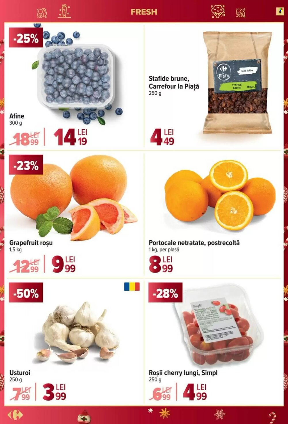 Catalogul cu oferte Carrefour valabil de la 17.12.2025 - Pagina 4.