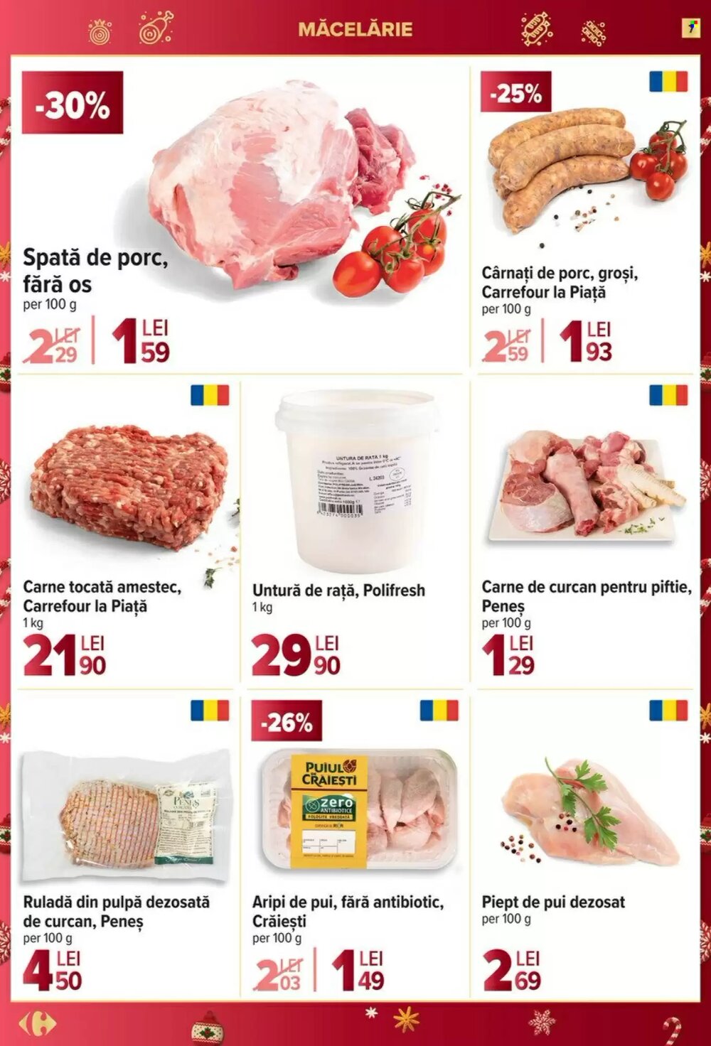 Catalogul cu oferte Carrefour valabil de la 17.12.2025 - Pagina 7.