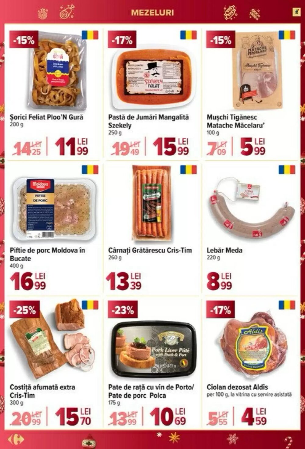 Catalogul cu oferte Carrefour valabil de la 17.12.2025 - Pagina 8.