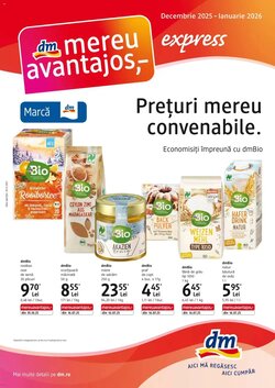 Catalogul cu oferte DM valabil de la 17.12.2025
