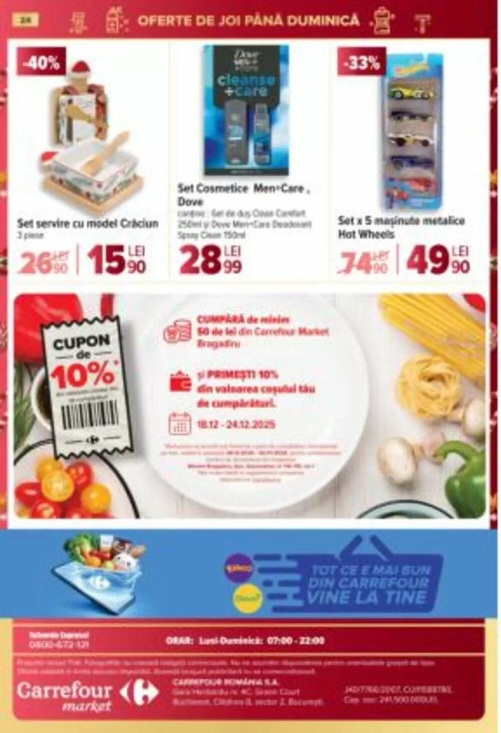 Catalogul cu oferte Carrefour Market valabil de la 18.12.2025 - Pagina 3.