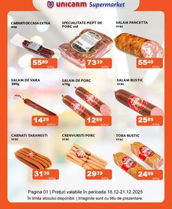 Catalogul cu oferte Unicarm valabil de la 18.12.2025