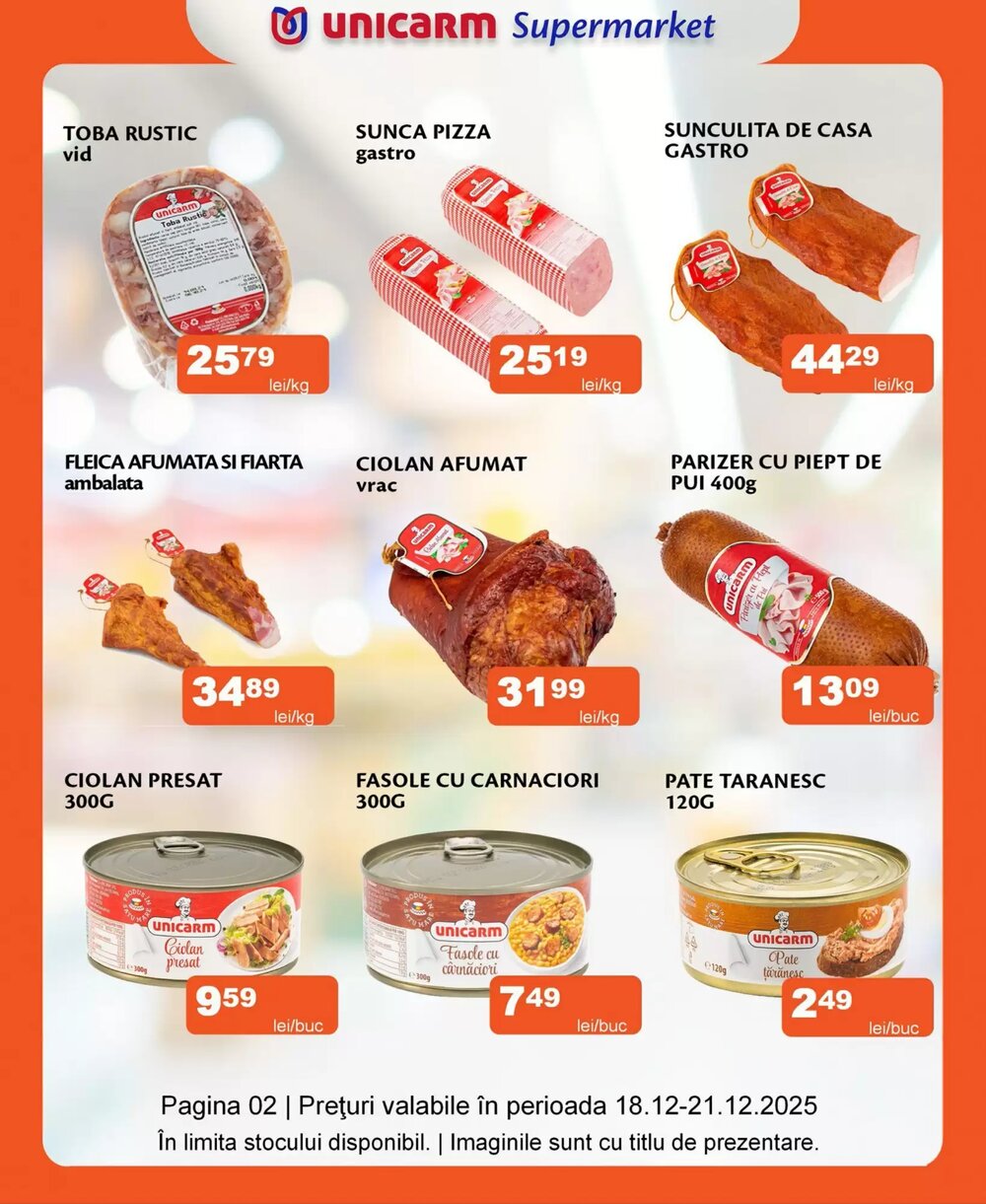 Catalogul cu oferte Unicarm valabil de la 18.12.2025 - Pagina 2.