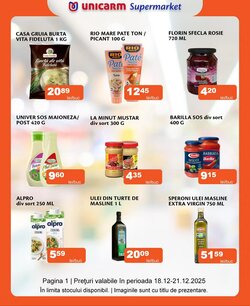 Catalogul cu oferte Unicarm valabil de la 18.12.2025