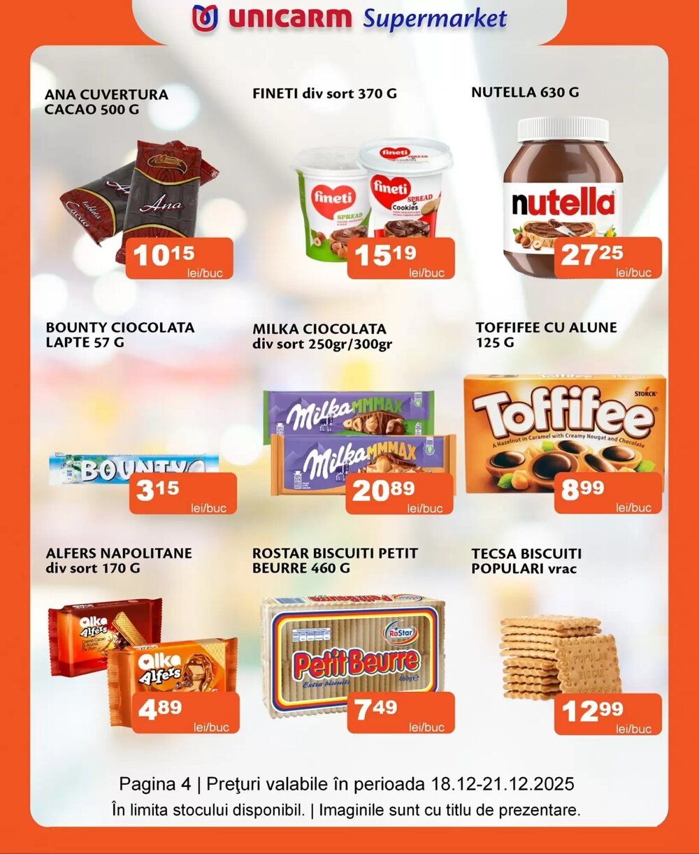 Catalogul cu oferte Unicarm valabil de la 18.12.2025 - Pagina 4.