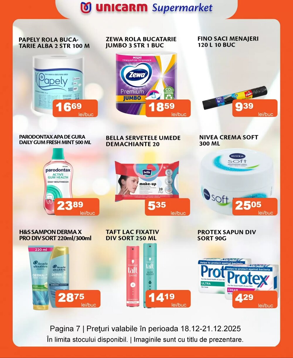 Catalogul cu oferte Unicarm valabil de la 18.12.2025 - Pagina 7.