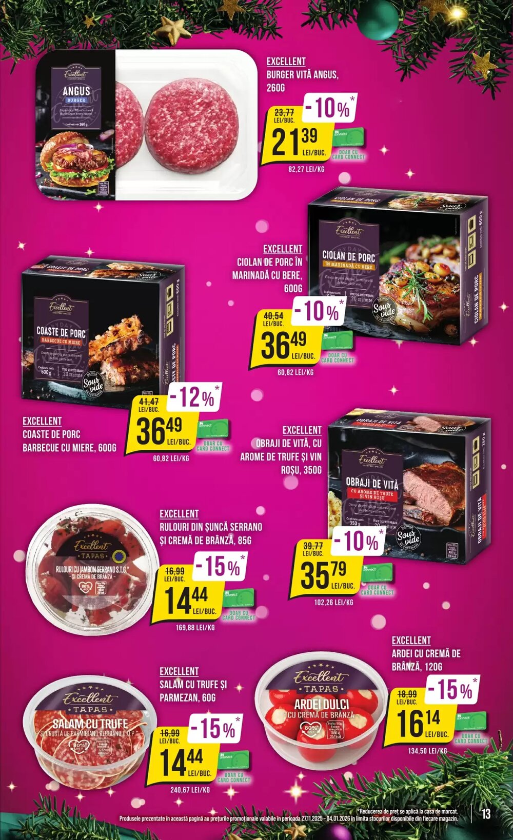 Catalogul cu oferte Mega Image valabil de la 18.12.2025 - Pagina 13.