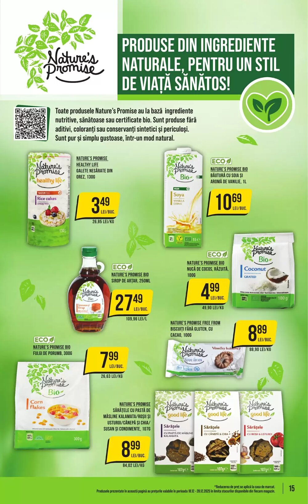 Catalogul cu oferte Mega Image valabil de la 18.12.2025 - Pagina 15.