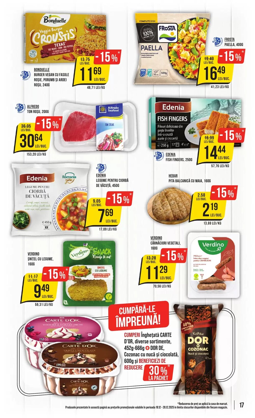 Catalogul cu oferte Mega Image valabil de la 18.12.2025 - Pagina 17.