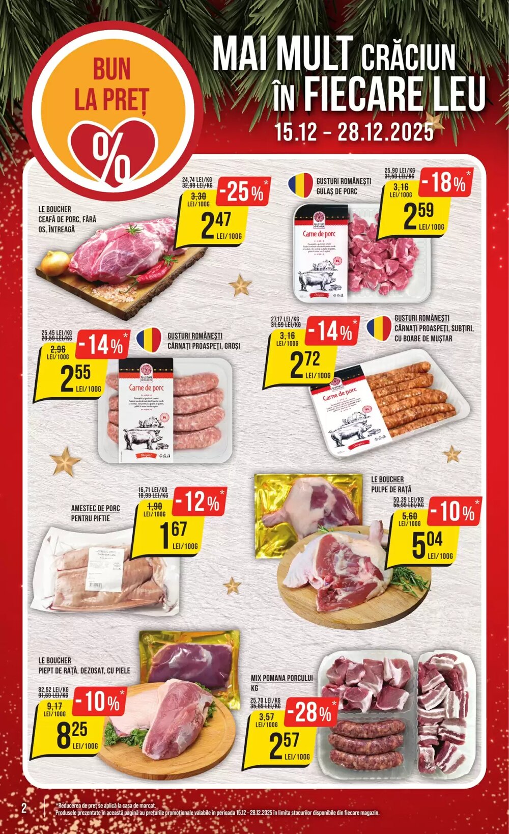 Catalogul cu oferte Mega Image valabil de la 18.12.2025 - Pagina 2.