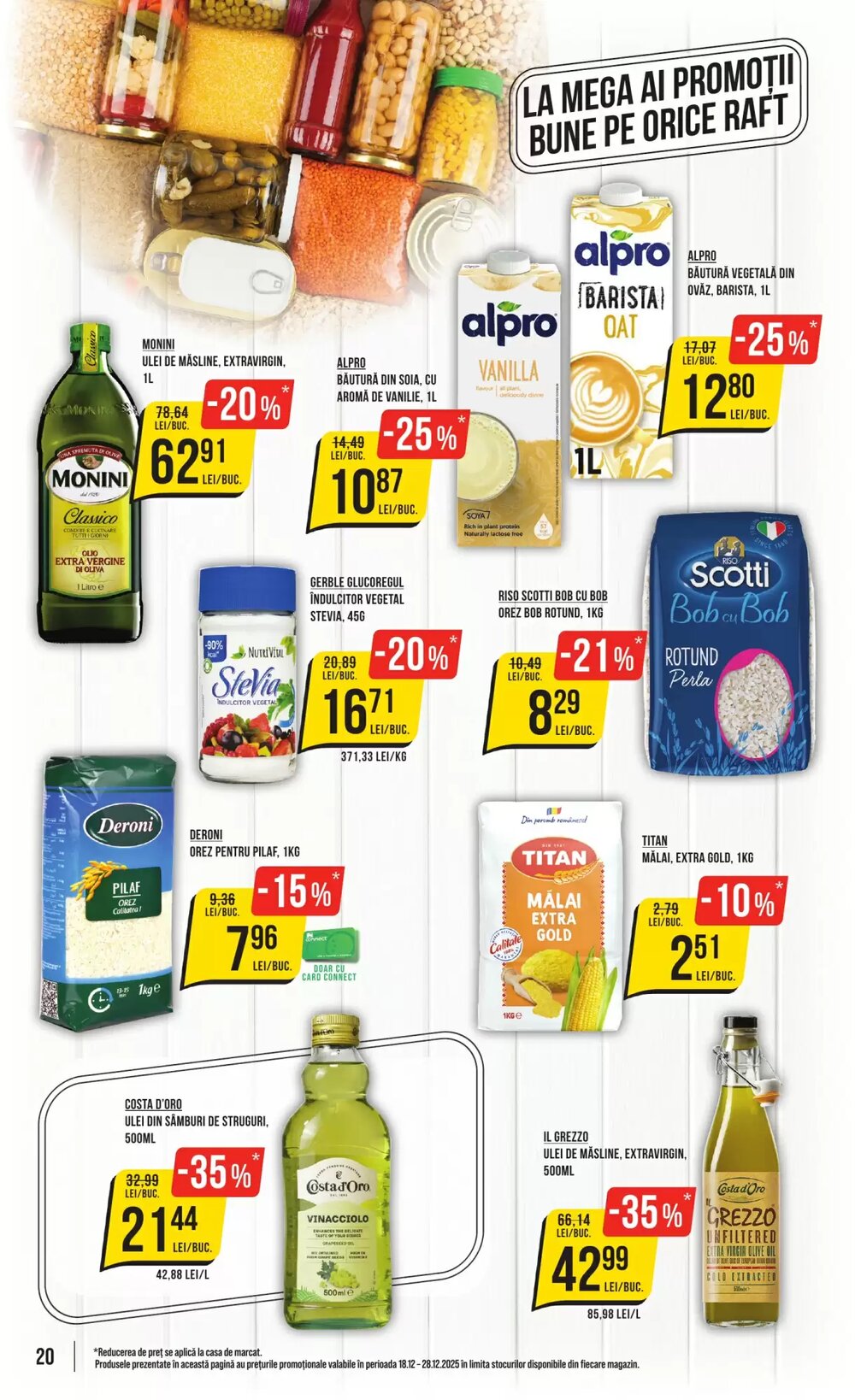 Catalogul cu oferte Mega Image valabil de la 18.12.2025 - Pagina 20.
