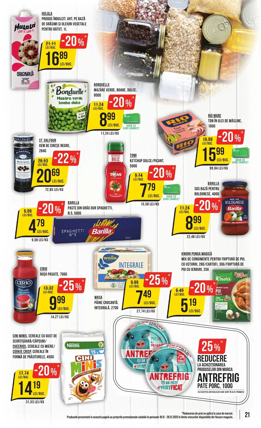 Catalogul cu oferte Mega Image valabil de la 18.12.2025 - Pagina 21.