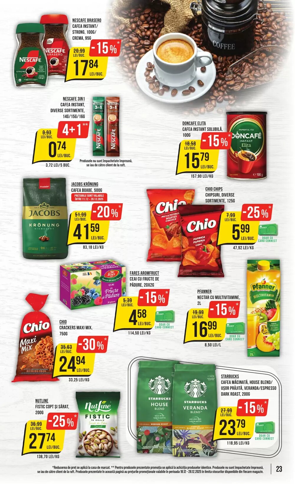 Catalogul cu oferte Mega Image valabil de la 18.12.2025 - Pagina 23.