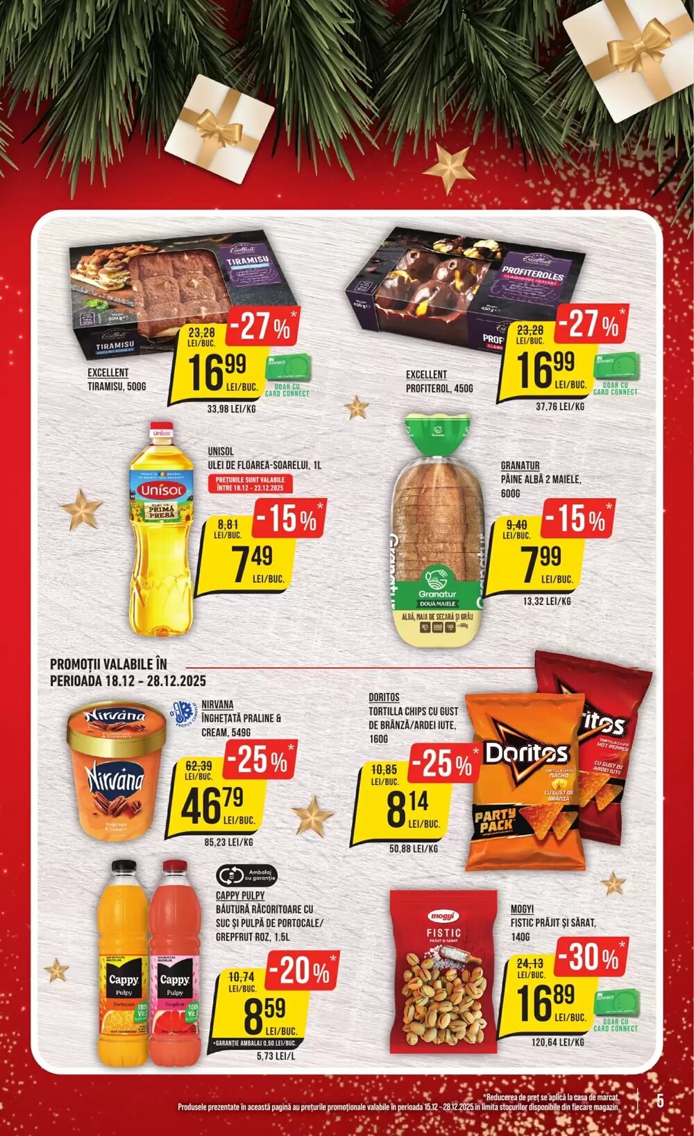 Catalogul cu oferte Mega Image valabil de la 18.12.2025 - Pagina 5.