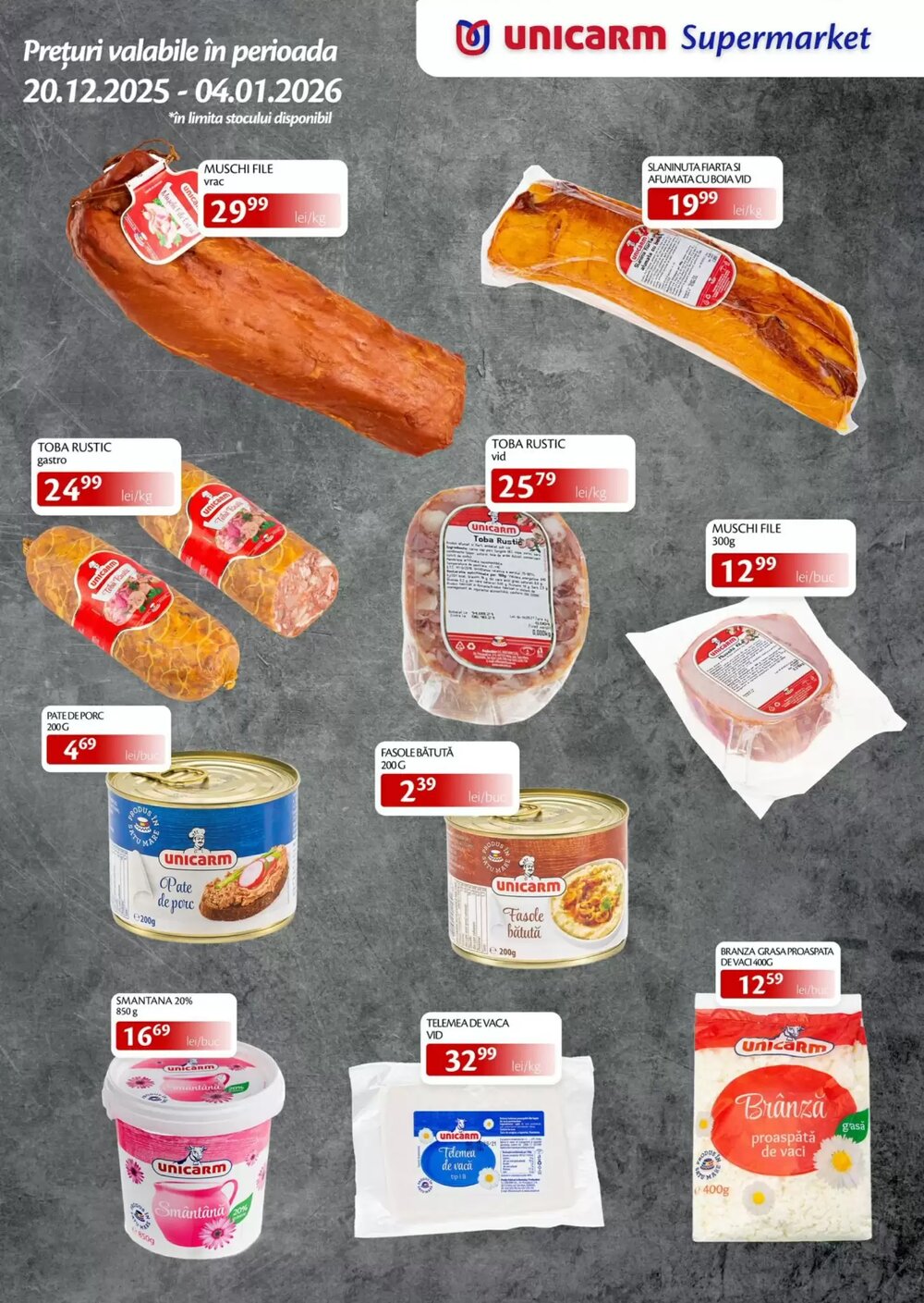 Catalogul cu oferte Unicarm valabil de la 20.12.2025 - Pagina 3.