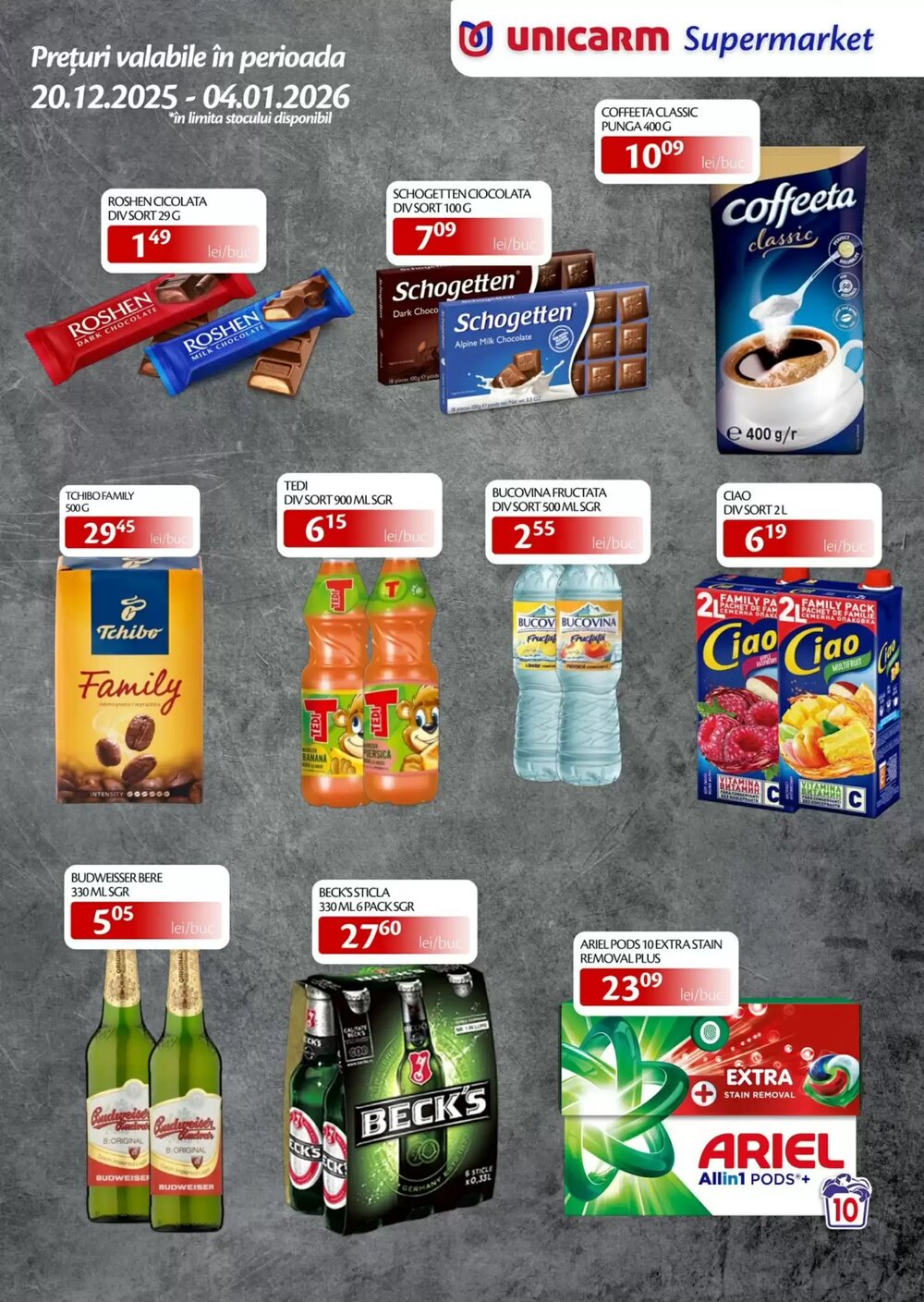 Catalogul cu oferte Unicarm valabil de la 20.12.2025 - Pagina 5.