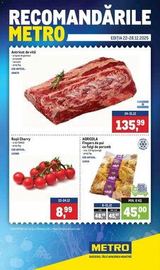 Catalogul cu oferte Metro valabil de la 21.12.2025