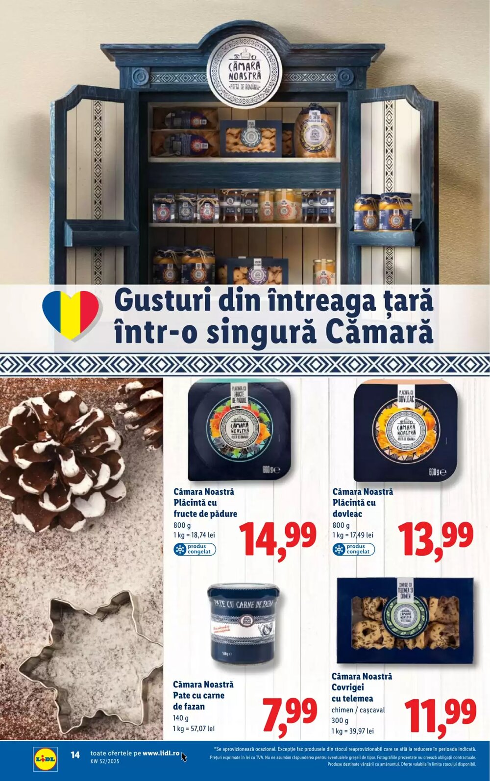 Catalogul cu oferte Lidl valabil de la 22.12.2025 - Pagina 14.