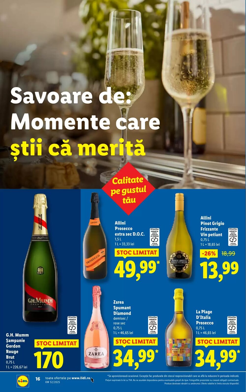 Catalogul cu oferte Lidl valabil de la 22.12.2025 - Pagina 16.