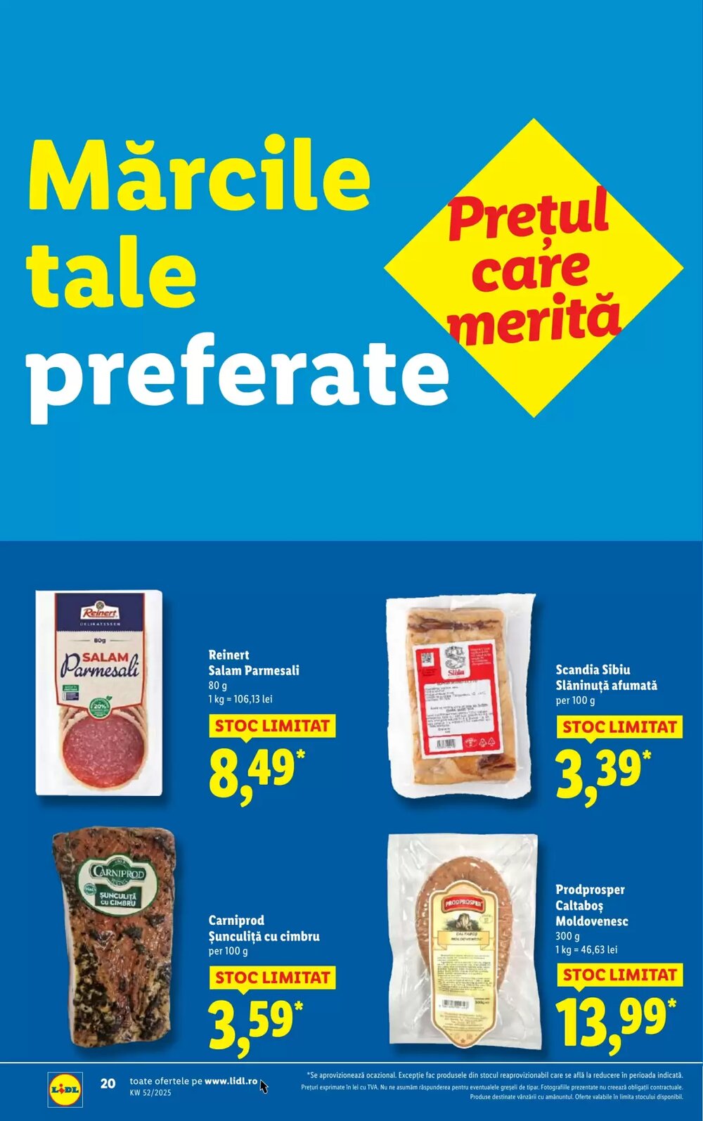Catalogul cu oferte Lidl valabil de la 22.12.2025 - Pagina 20.