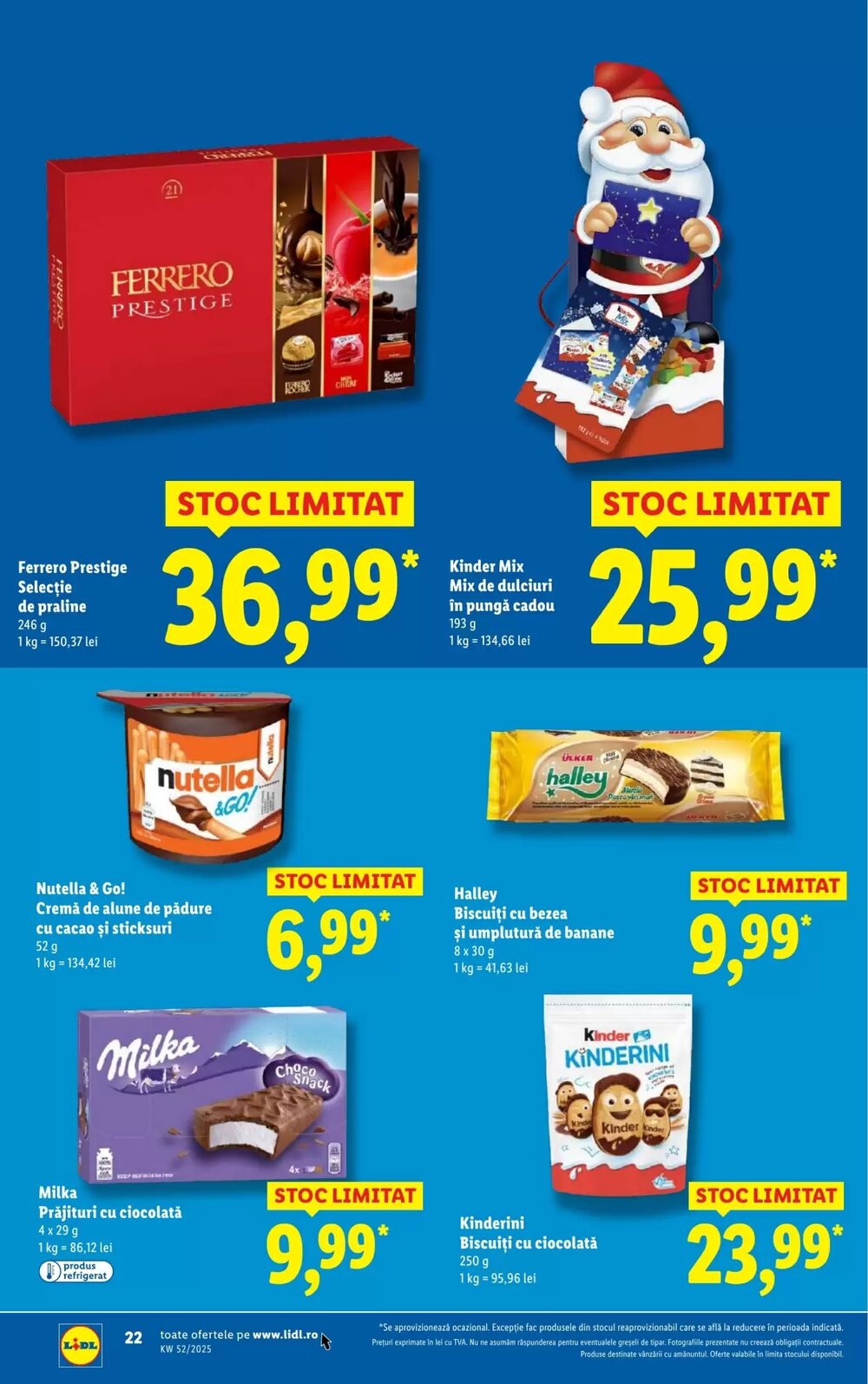 Catalogul cu oferte Lidl valabil de la 22.12.2025 - Pagina 22.